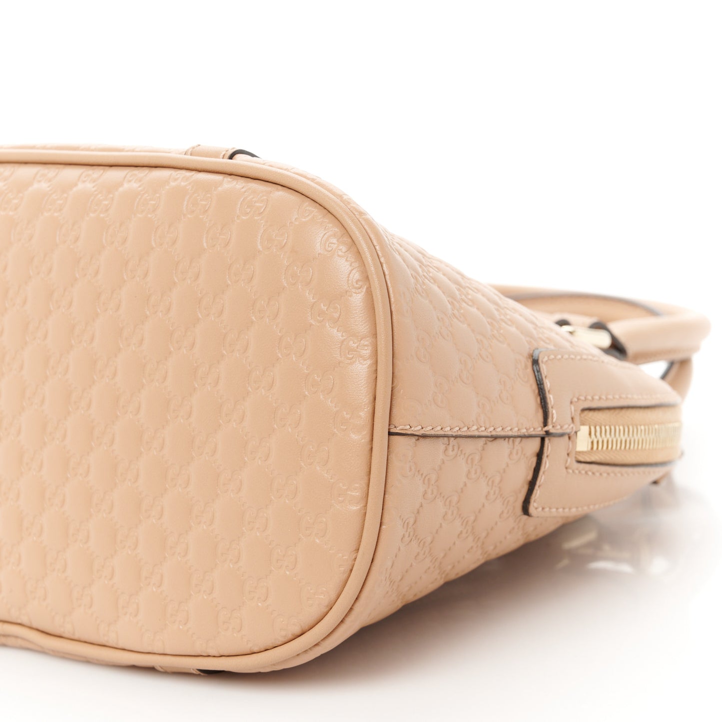 Soft Microguccissima Mini Dome Bag Camelia