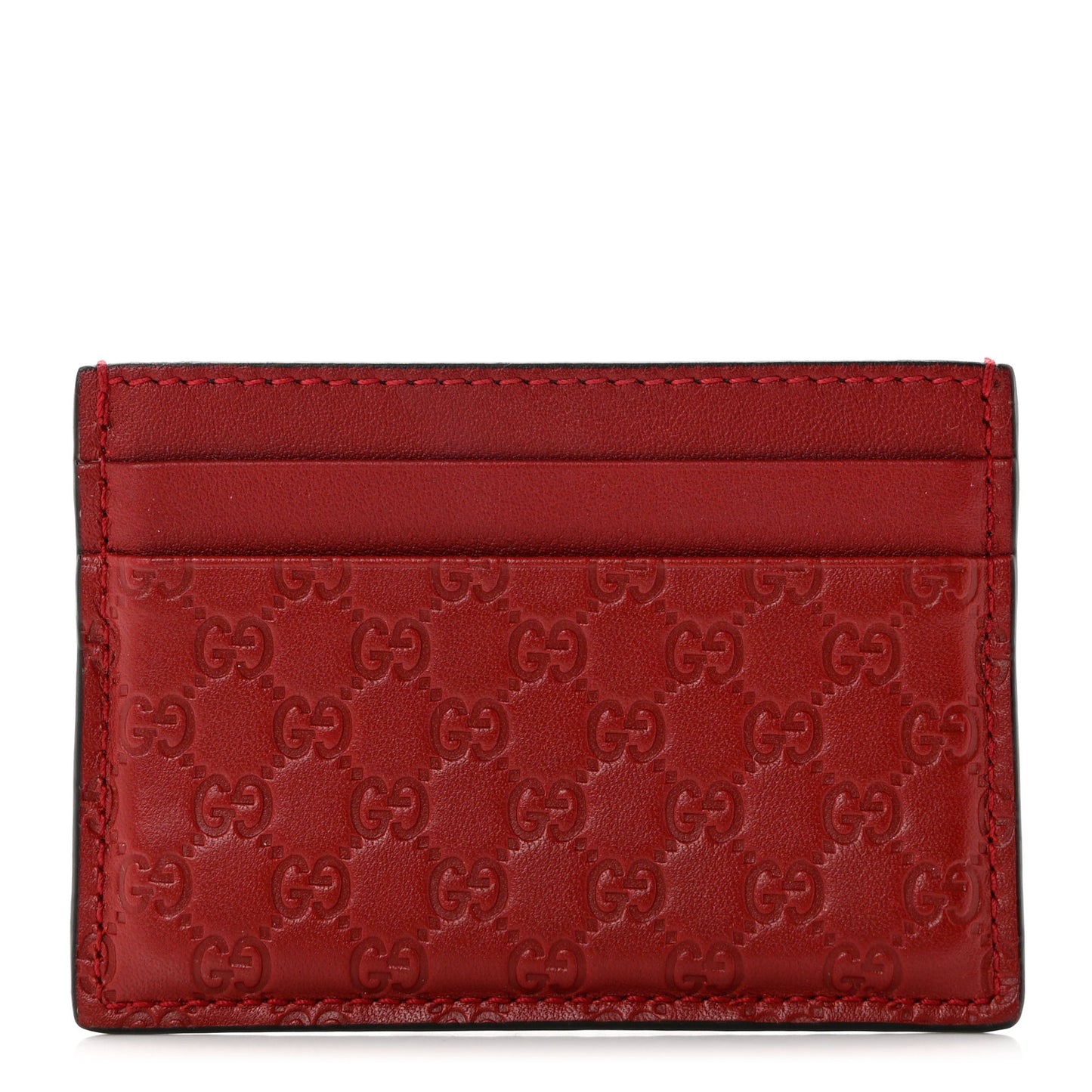 Microguccissima Card Holder Red
