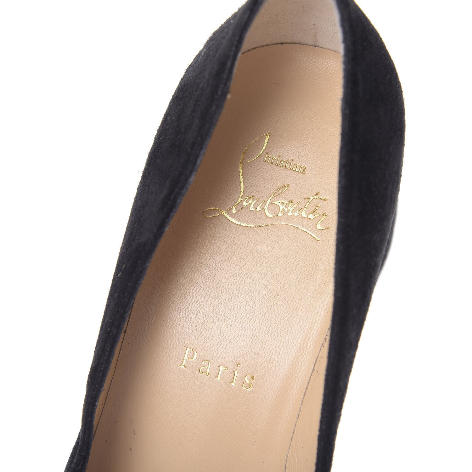 Christian Louboutin Veau Velours Miss Sab 55 Pumps 37 Black 8 of 10
