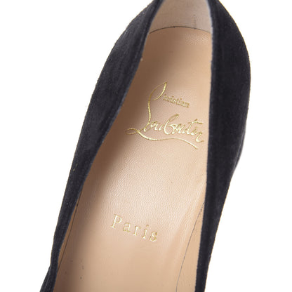 Christian Louboutin Veau Velours Miss Sab 55 Pumps 37 Black 8 of 10