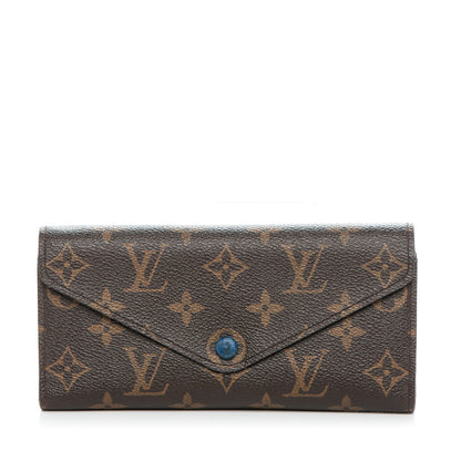Louis Vuitton Monogram Josephine Wallet Blue 1 of 11