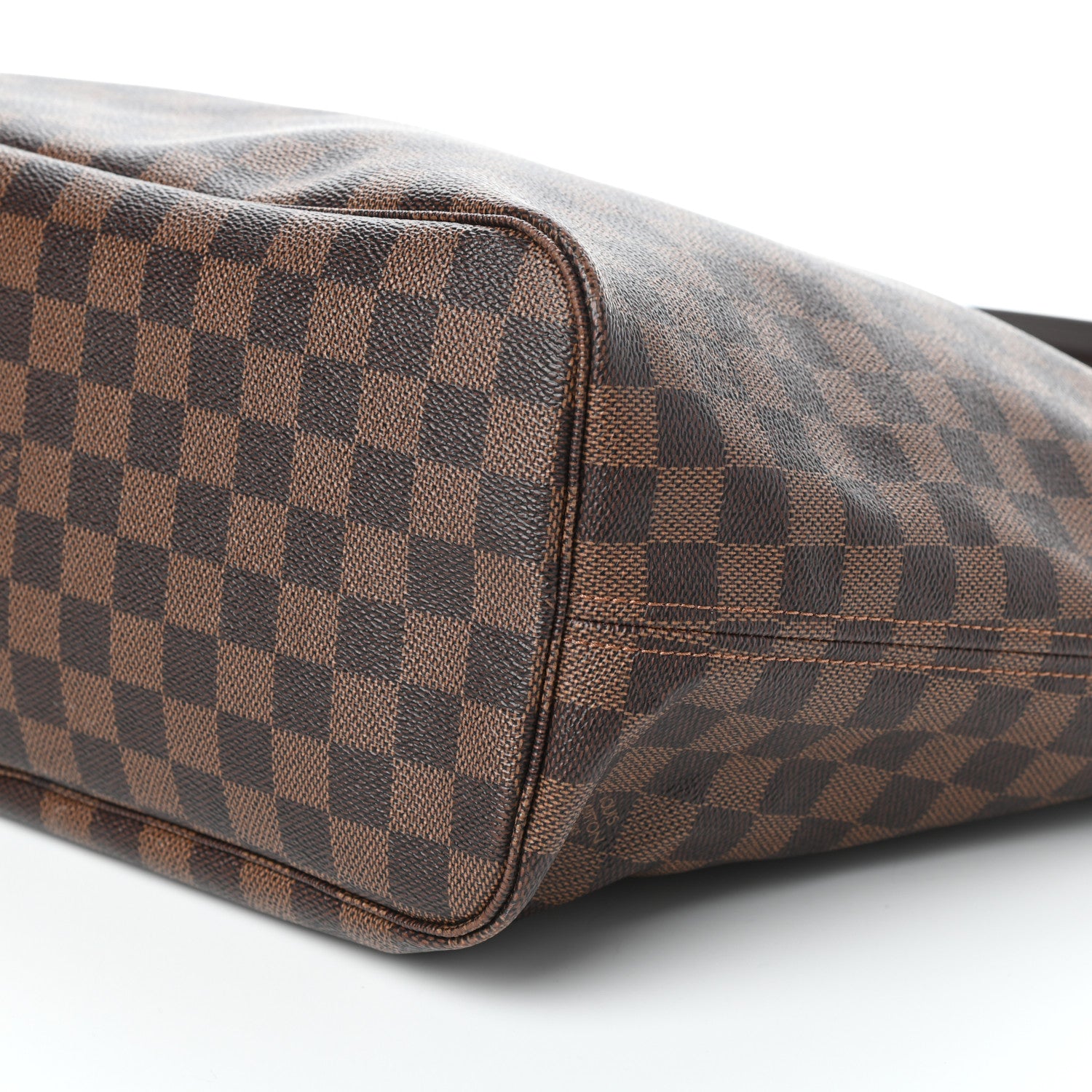 Louis Vuitton Damier Ebene Neo Neverfull MM Rose Ballerine 9 of 9