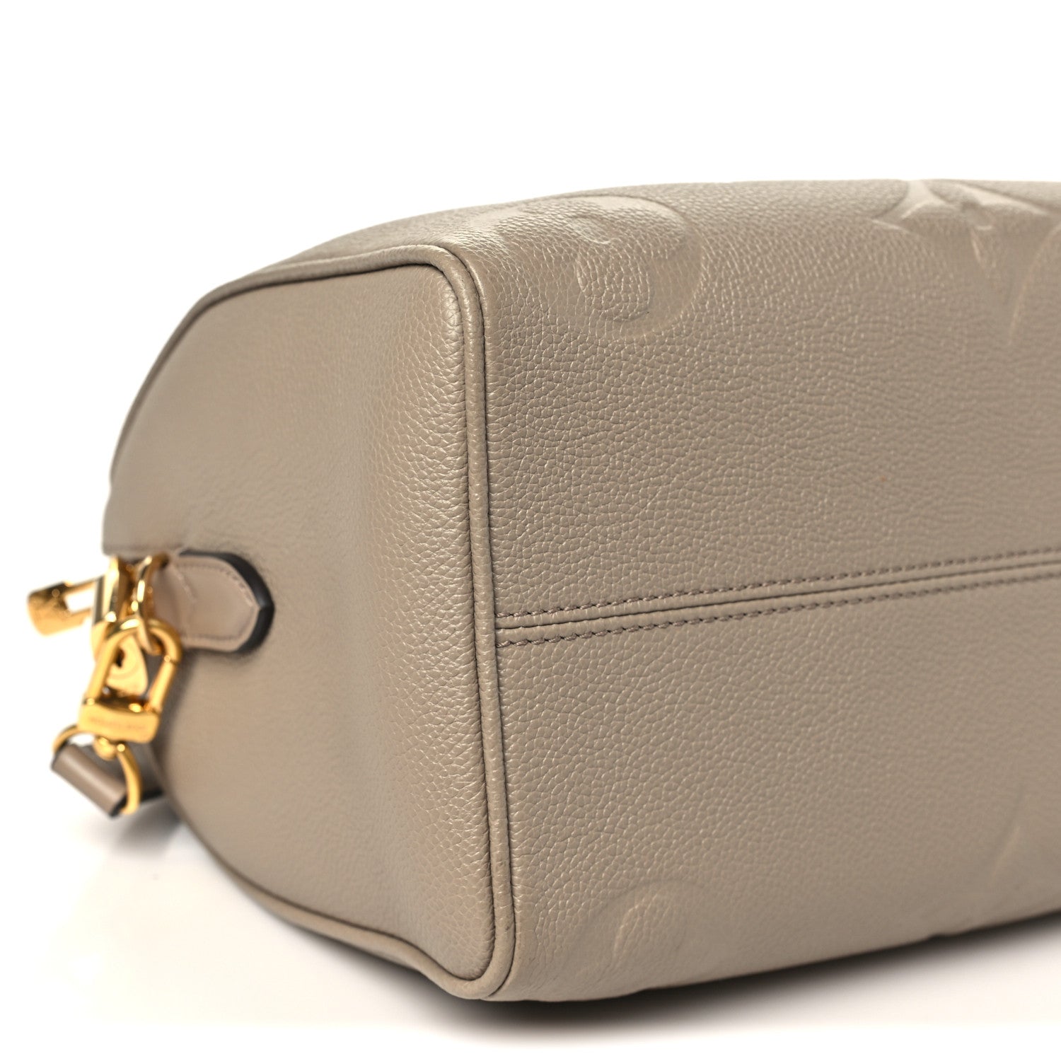 Louis Vuitton Empreinte Monogram Giant Speedy Bandouliere 25 Tourterelle 8 of 9