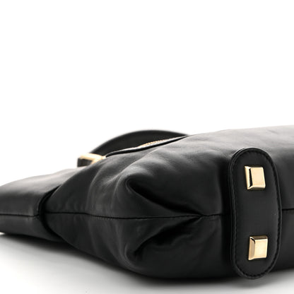 Christian Louboutin Calfskin Chain Shoulder Bag Black 8 of 9