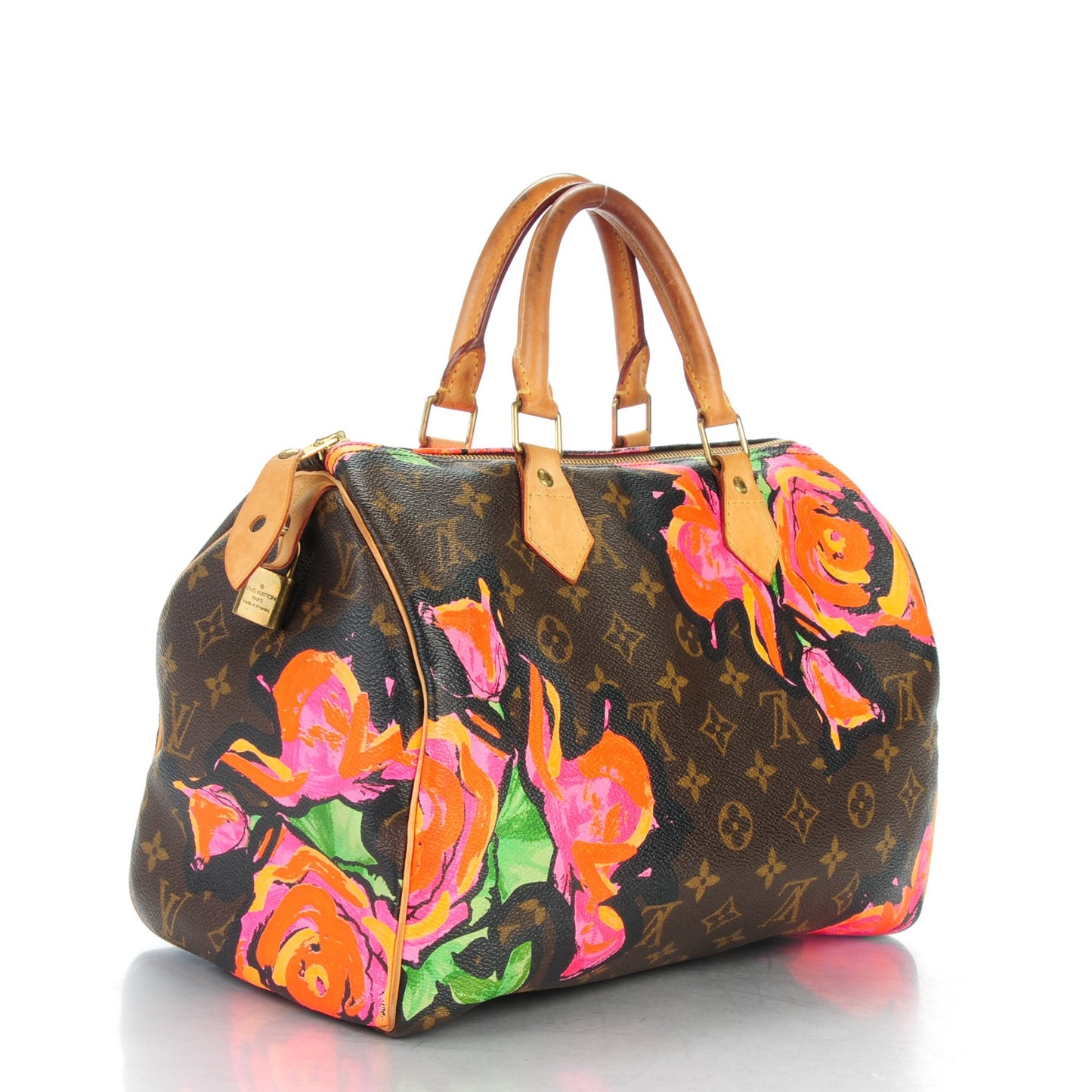 Monogram Roses Speedy 30