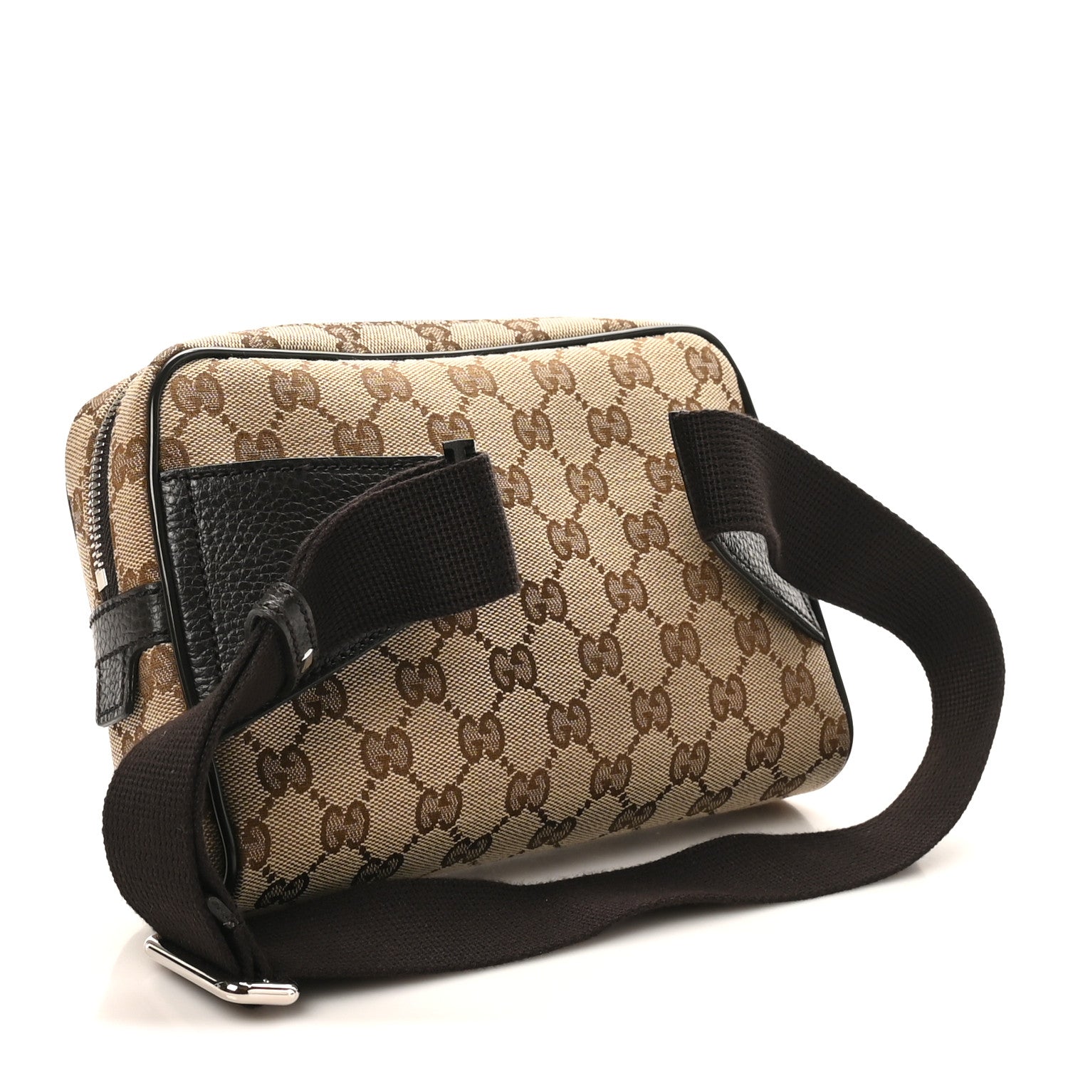 Gucci Monogram Belt Bag Dark Brown 3 of 10