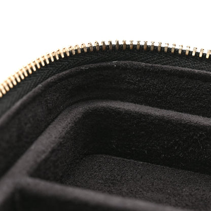 Chanel Caviar Quilted Jewelry Box Black 10 of 10