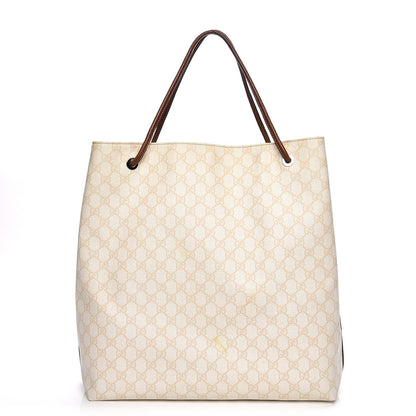Gucci GG Supreme Monogram Large Nice Tote Brown 1 of 8