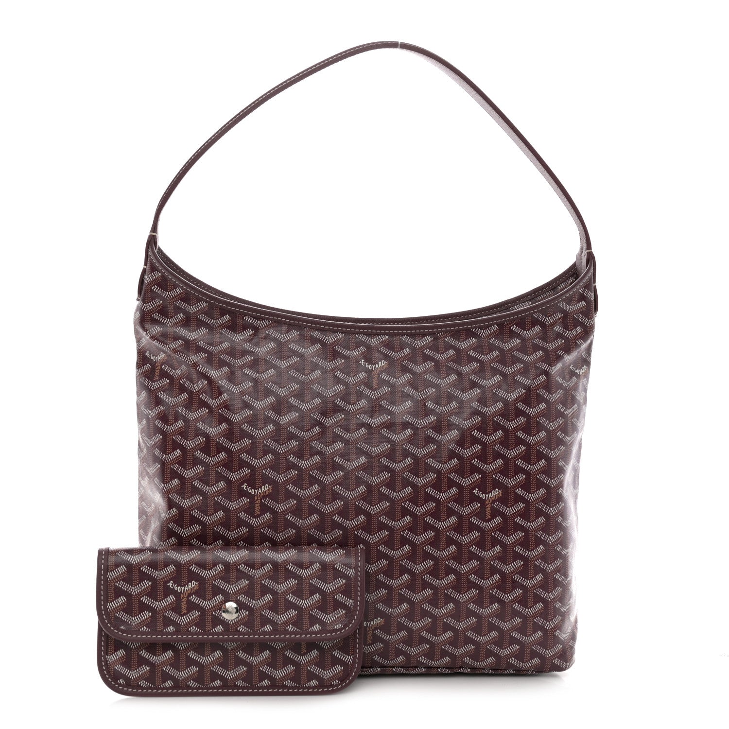 Goyard Goyardine Boheme Hobo Burgundy 1 of 12