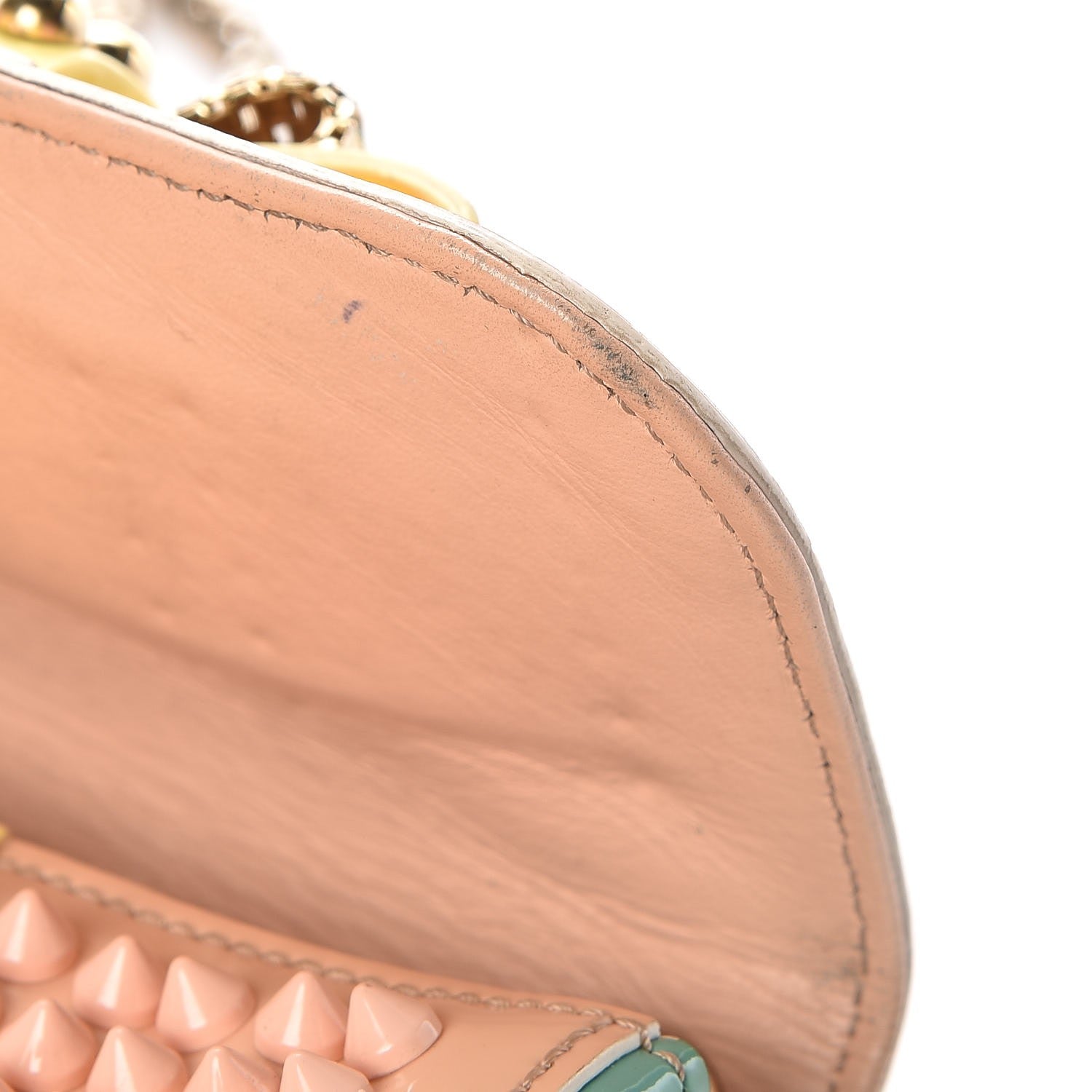 Christian Louboutin Patent Spiked Sweety Charity Crossbody Bag Multicolor 9 of 17