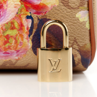 Louis Vuitton Metallic Monogram LV Garden Speedy Bandouliere 25 Gold 8 of 12