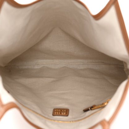 Miu Miu Nappa Ivy Bag Caramel 5 of 10