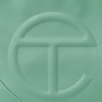 Telfar Vegan Leather Large Shopping Bag Sage 7 of 11