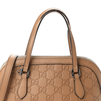 Gucci Guccissima Mini Dome Bag Whiskey 10 of 10