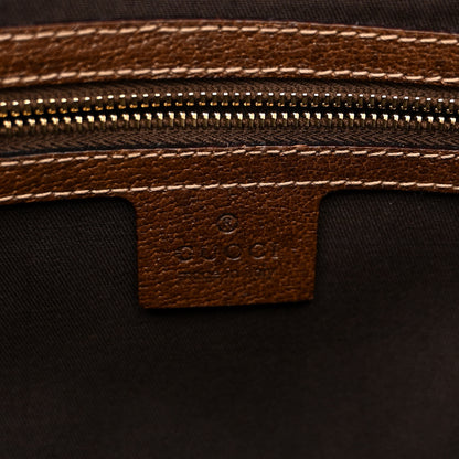 Gucci Monogram Calfskin Large Bardot Shoulder Bag Brown 13 of 17