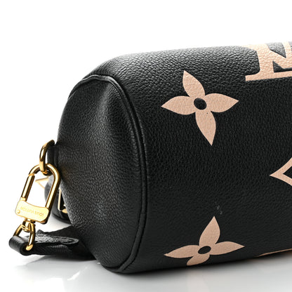 Louis Vuitton Empreinte Monogram Giant Papillon BB Black Beige 8 of 10