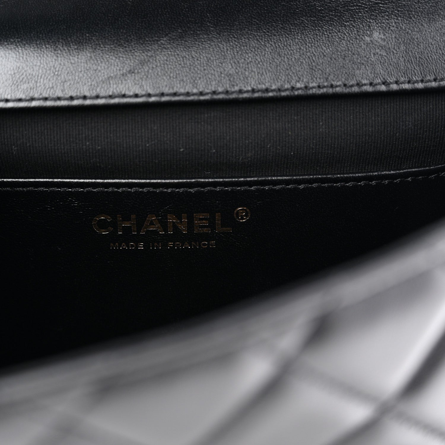 Chanel Lambskin Quilted CC Logo Mini Flap Black 6 of 13