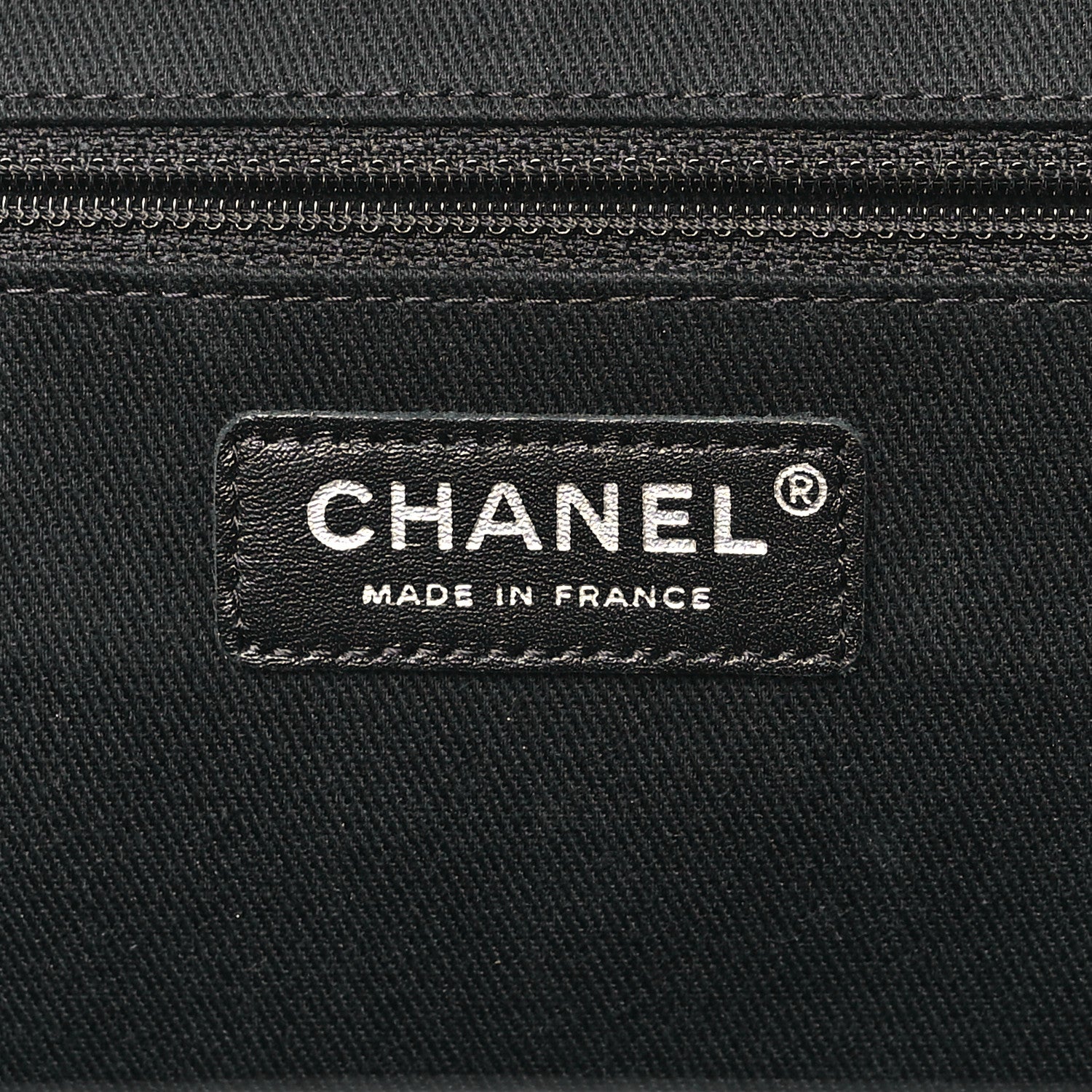 Chanel Caviar Quilted CC Large Clutch Black 6 of 11