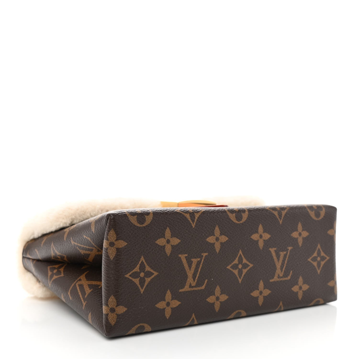 Louis Vuitton Monogram Shearling Cozygram Locky BB 4 of 7