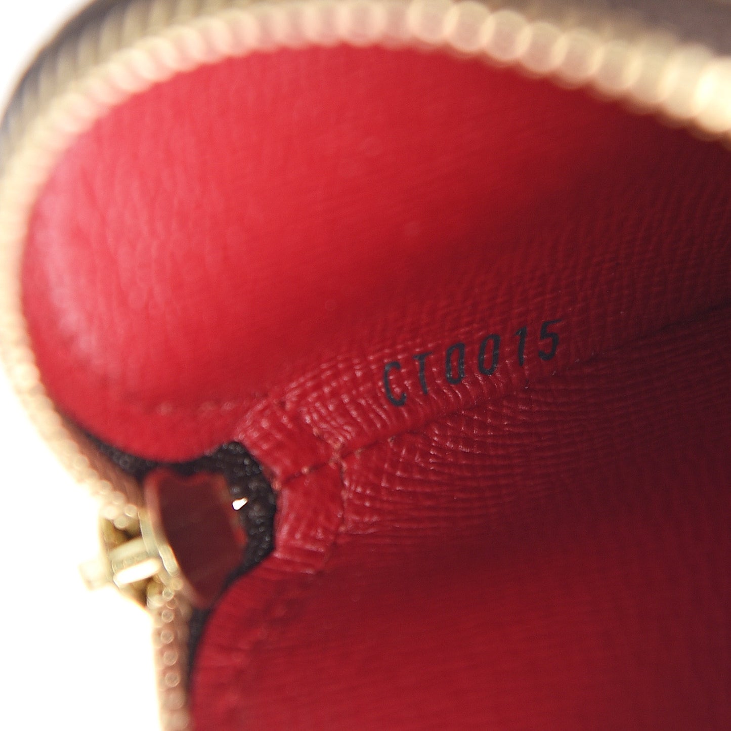 Monogram Cerises Round Coin Purse