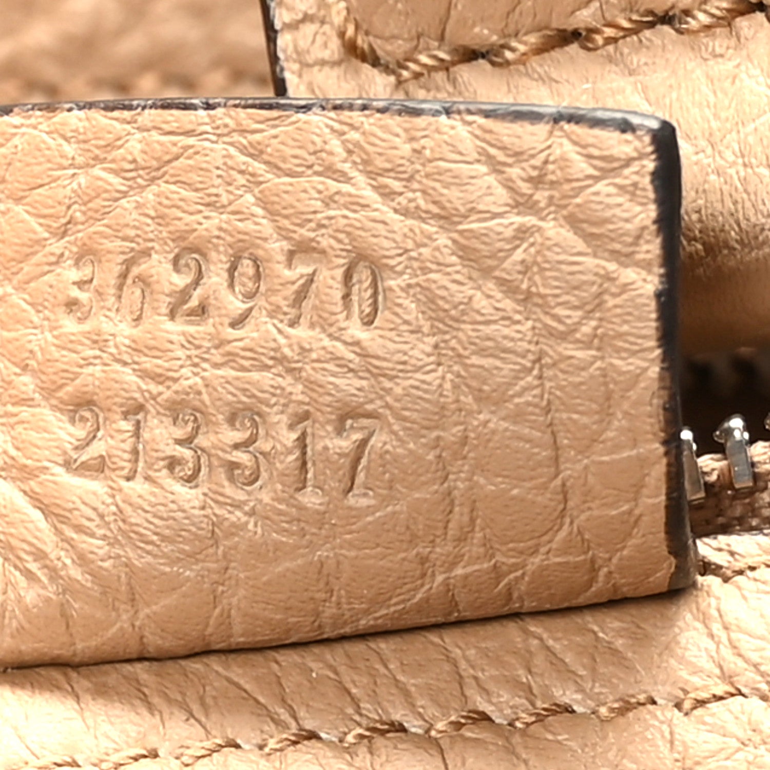 Gucci Soft Calfskin Medium Jackie Top Handle Bag Beige 7 of 9