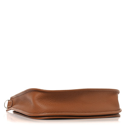 Hermes Taurillon Clemence Evelyne III PM Gold 4 of 11