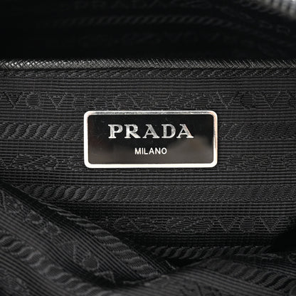 Prada Tessuto Nylon Messenger Bag Black 6 of 8