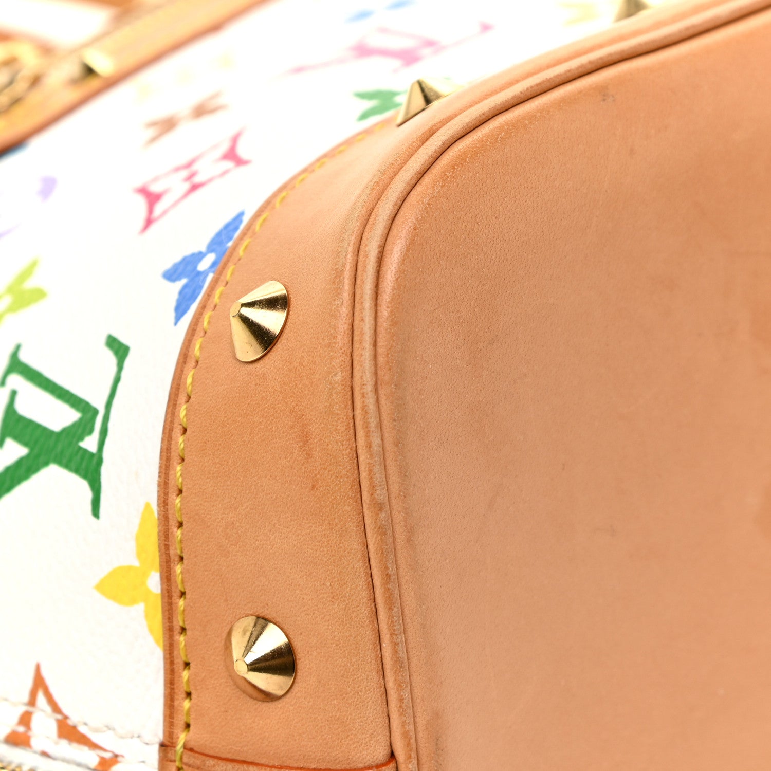 Louis Vuitton Monogram Multicolor Alma White 12 of 25