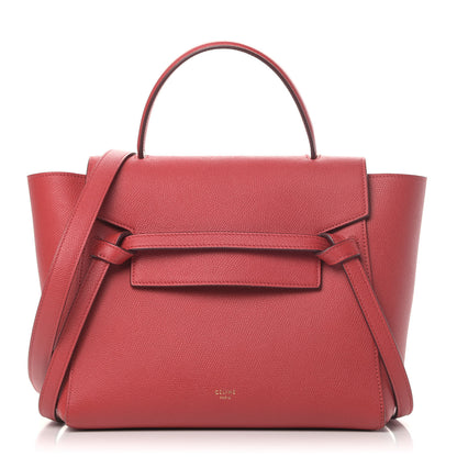Celine Baby Grained Calfskin Micro Belt Bag Poppy 1 of 5