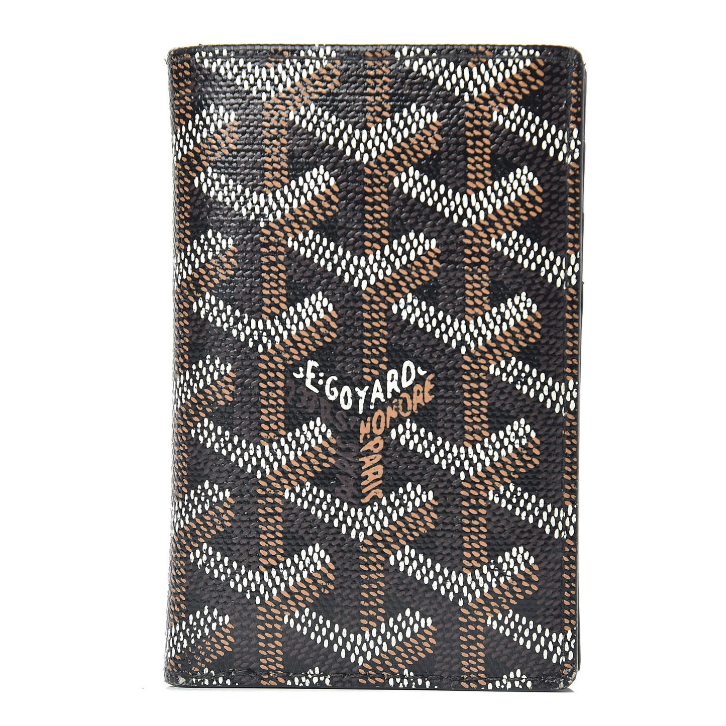Goyardine Saint Pierre Card Holder Black