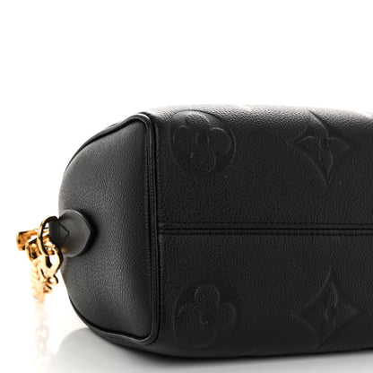 Louis Vuitton Empreinte Monogram Giant Speedy Bandouliere 20 Black 7 of 8