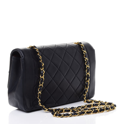 Chanel Lambskin Quilted Medium Single Flap Black 2 of 4
