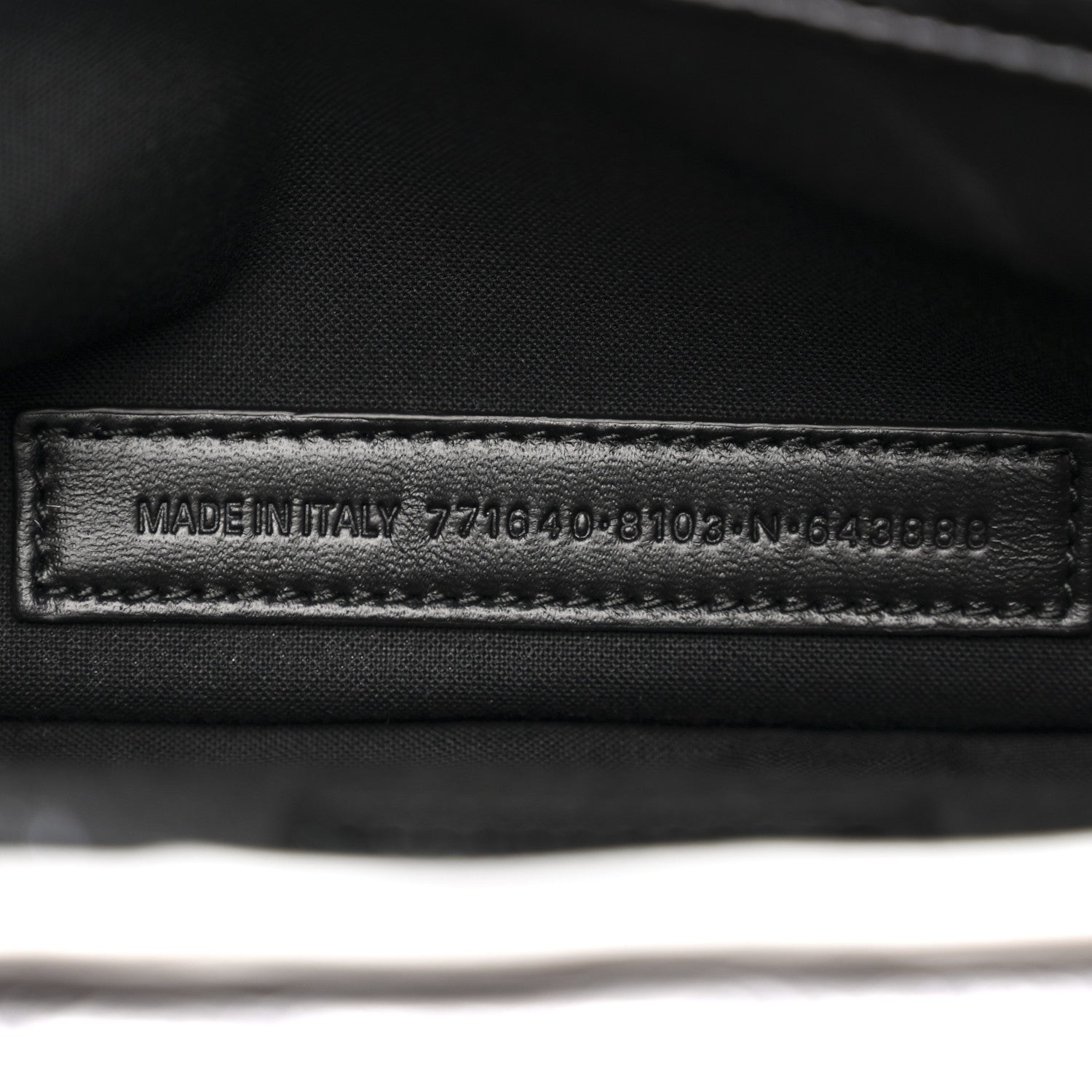 Balenciaga Metallic Agneau Arena Small Le Cagole Sling Bag Silver 6 of 10