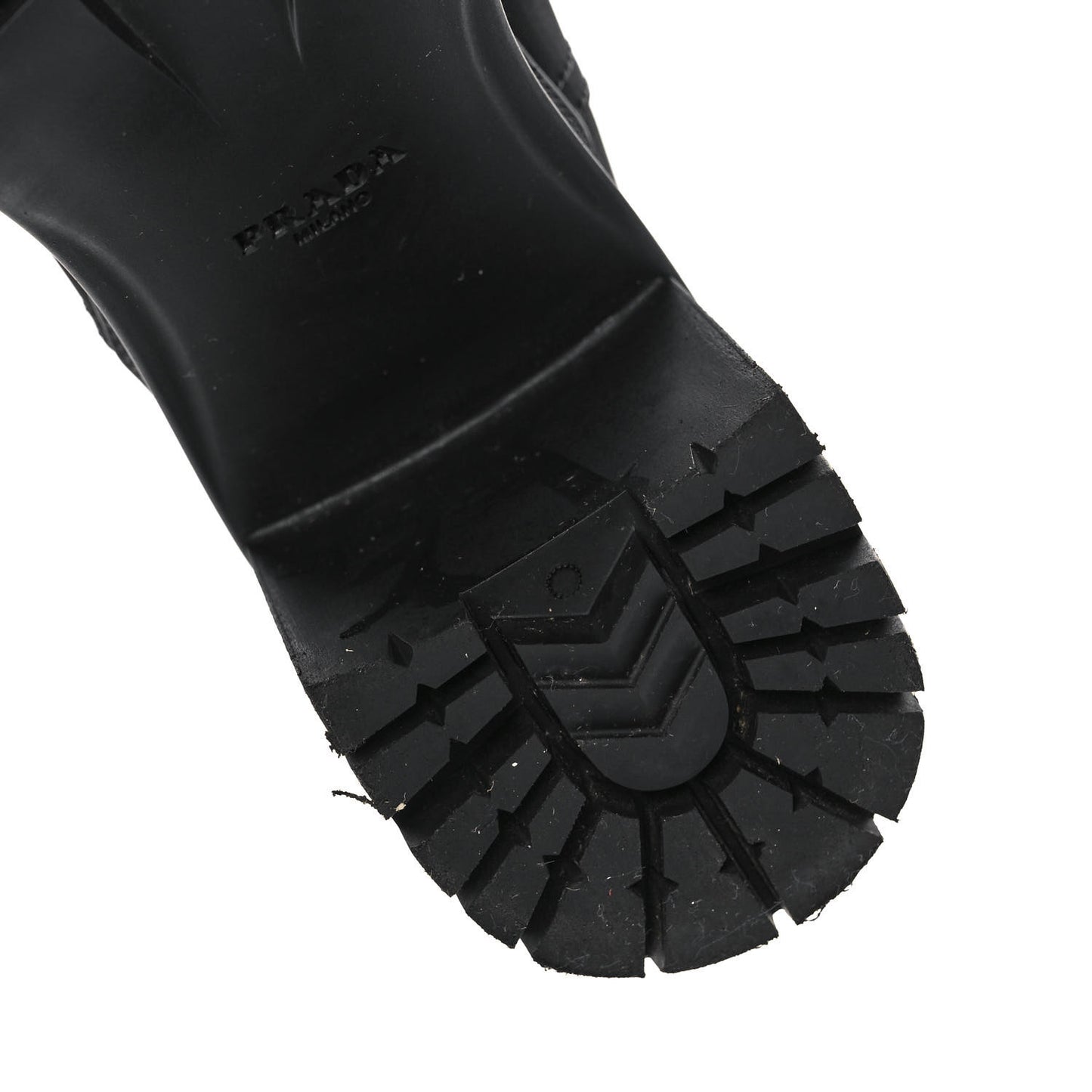 Nylon Lug Sole Chelsea 55mm Boots 39 Black