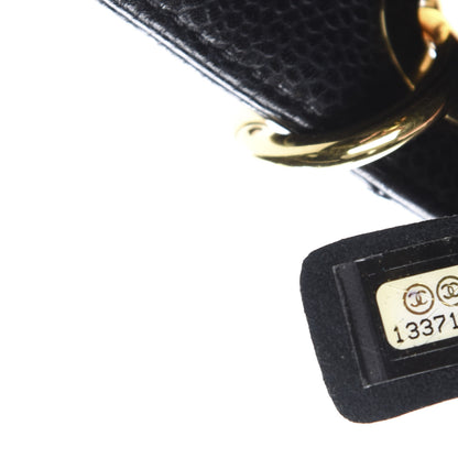 Chanel Caviar Quilted Petit Shopping Tote PST Black 9 of 10