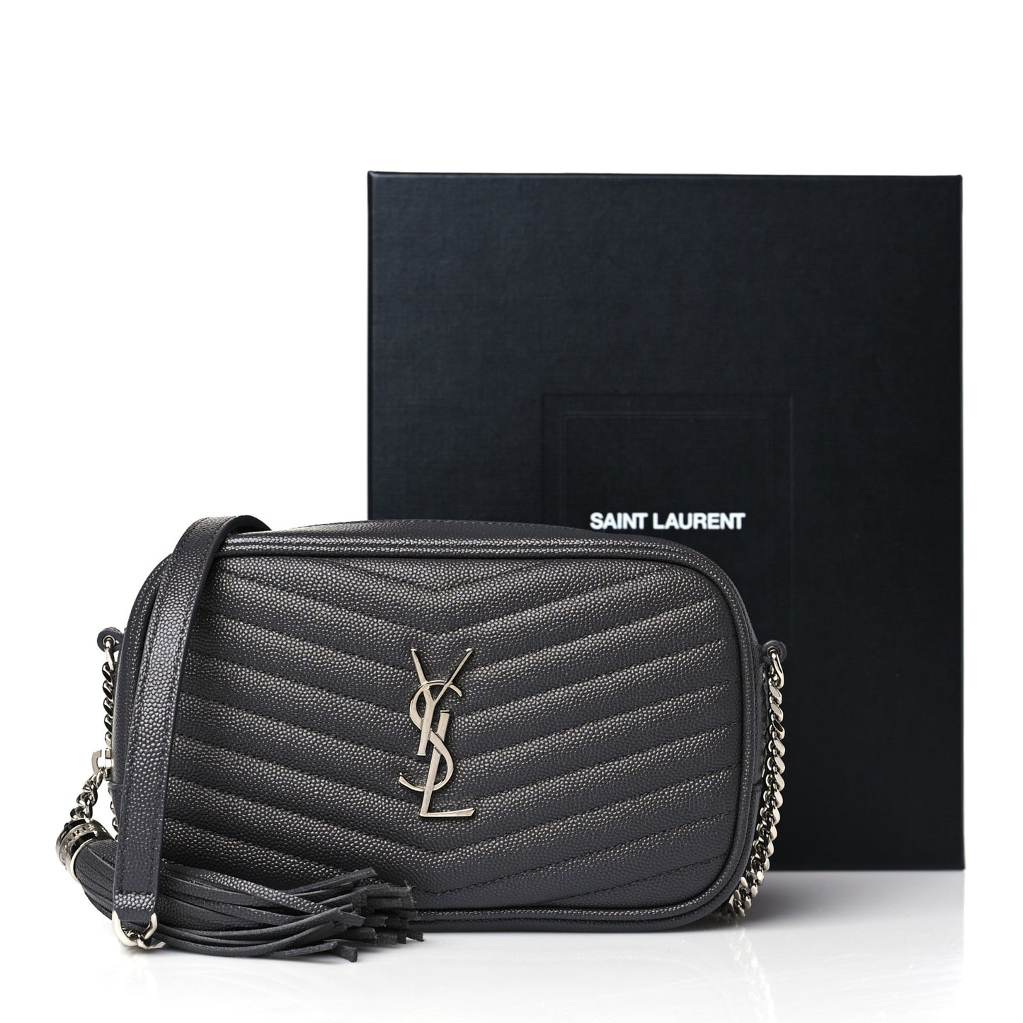 Grain De Poudre Matelasse Monogram Mini Lou Camera Bag Storm