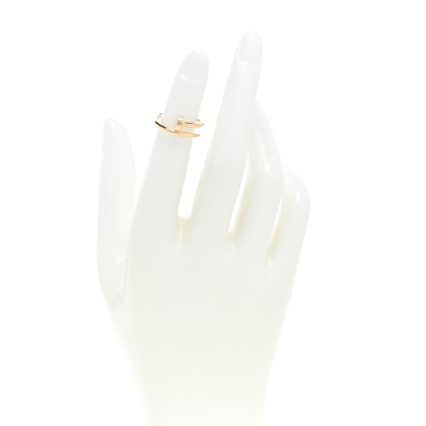 18K Yellow Gold Small Juste Un Clou Ring 46 3.75