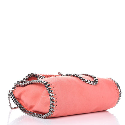 Stella McCartney Shaggy Deer Mini Falabella Fold Over Tote Peony 4 of 10