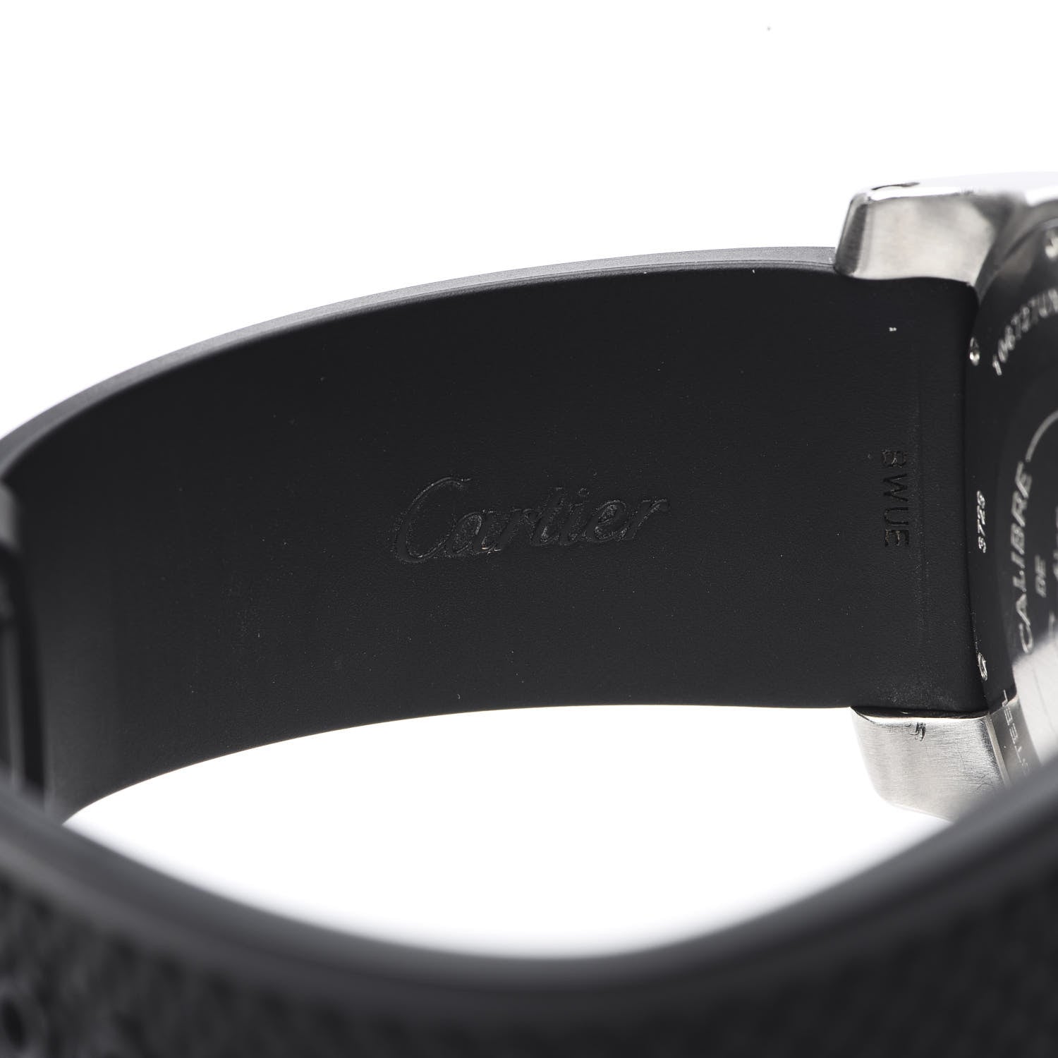 Cartier Stainless Steel Rubber 42mm Calibre de Cartier Diver Automatic Watch Black 7 of 9