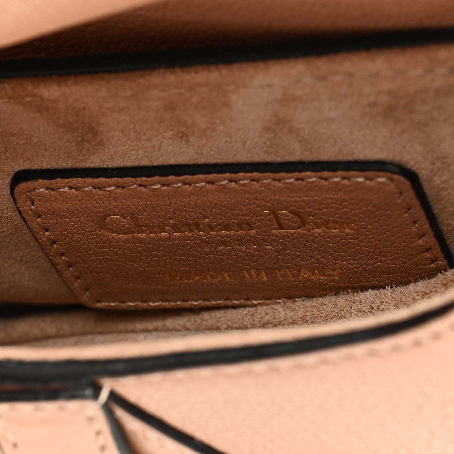 Goatskin Micro Saddle Bag Rose Des Vent