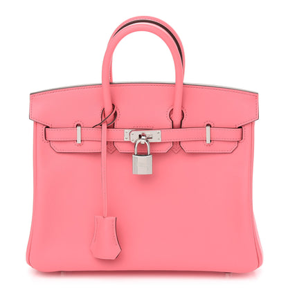 Hermes Swift Birkin 25 Rose Azalee 1 of 11