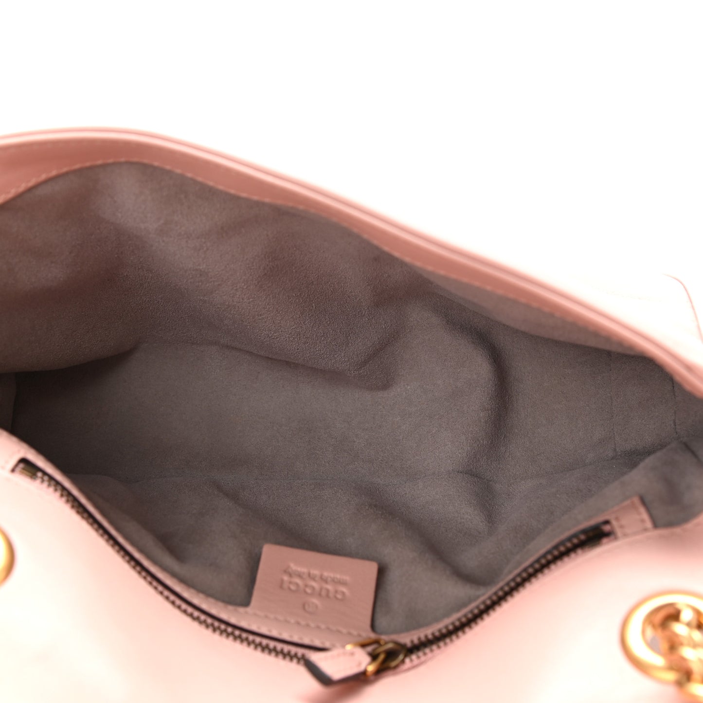 Calfskin Matelasse Small GG Marmont Shoulder Bag Perfect Pink
