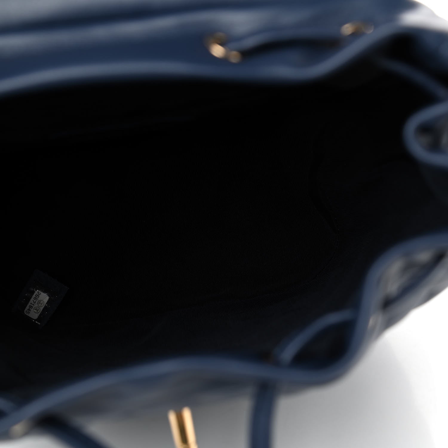 Chanel Calfskin Quilted Small Urban Spirit Backpack Navy 4 of 4