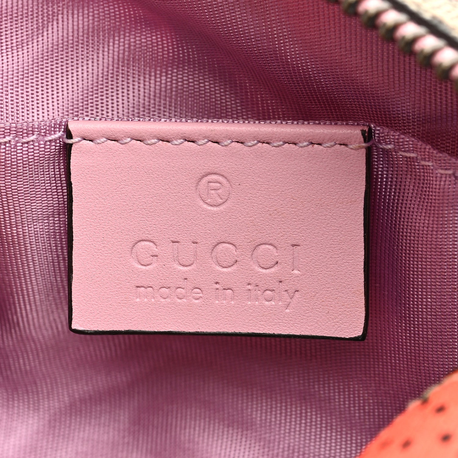 Gucci GG Supreme Monogram Strawberry Cosmetic Case 6 of 8