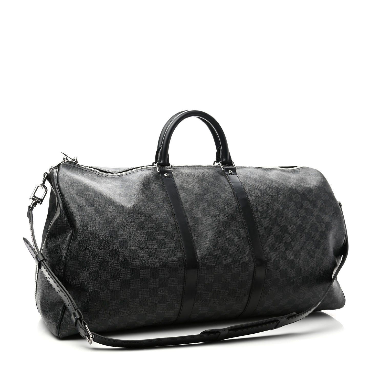 Damier Graphite Keepall Bandouliere 55