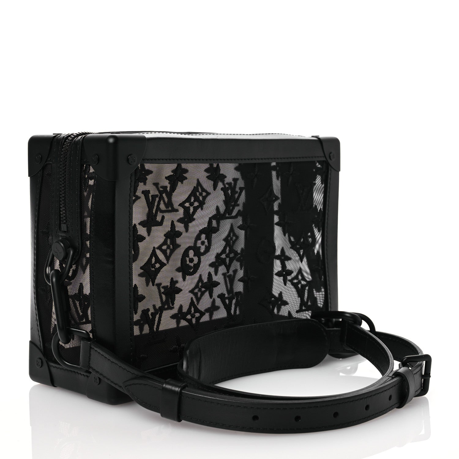 Louis Vuitton Monogram See Through Soft Trunk Black 3 of 10