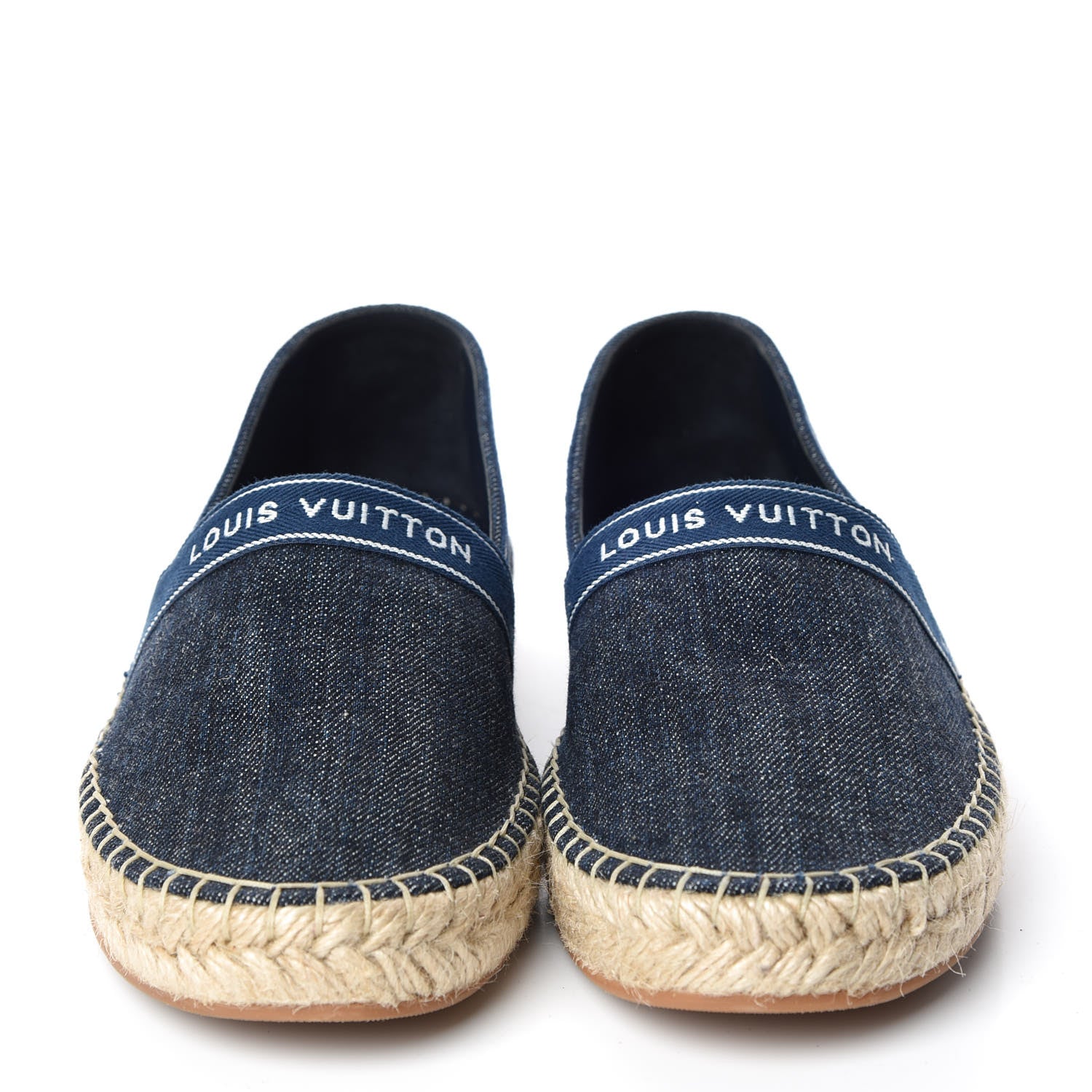 Louis Vuitton Denim Croisiere Espadrille 37 Marine 2 of 9