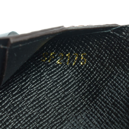 Louis Vuitton Monogram Triangle Wallet Black 8 of 8