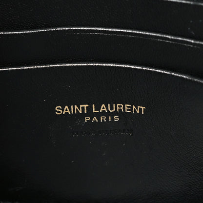 Saint Laurent Grain De Poudre Matelasse Monogram Mini Lou Camera Bag Dark Beige 7 of 10