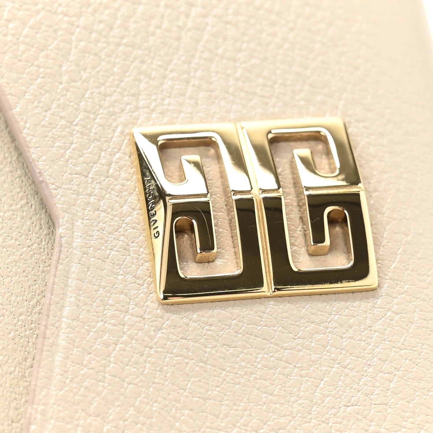 Givenchy Calfskin 4G Card Holder Natural Beige 8 of 8